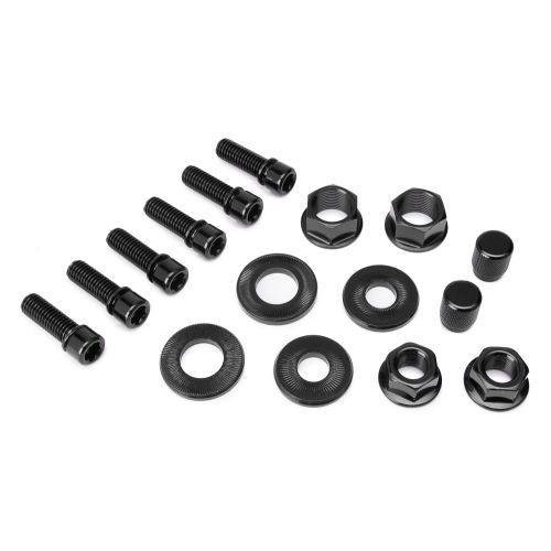 Salt Axle Nuts, COLOUR: Black, SIZE: 10mm