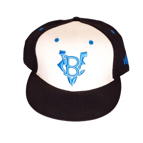 Volume VBC Fitted Hat, COLOUR: Black/white, SIZE: 7-3/8