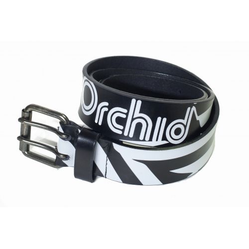 Orchid Random Belt, COLOUR: Black/white, SIZE: Small/Medium