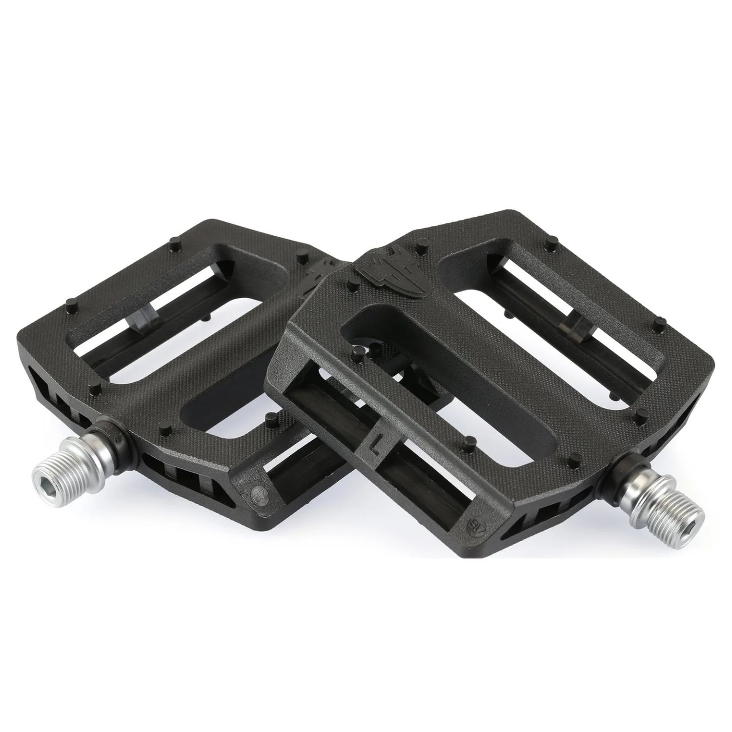 Premium Slim Plastic Sealed Pedal, COLOUR: Black, SIZE: 9/16