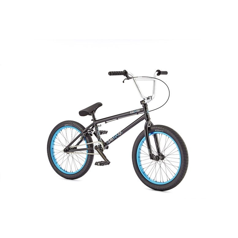 Radio Saiko BMX Bike, COLOUR: Black, SIZE: 20.75