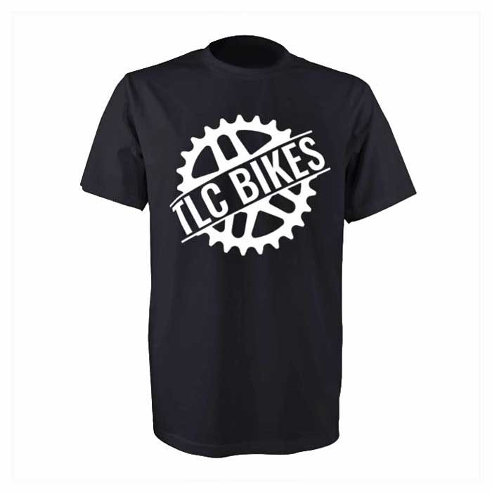 TLC Logo T-shirt, COLOUR: Black, SIZE: Large
