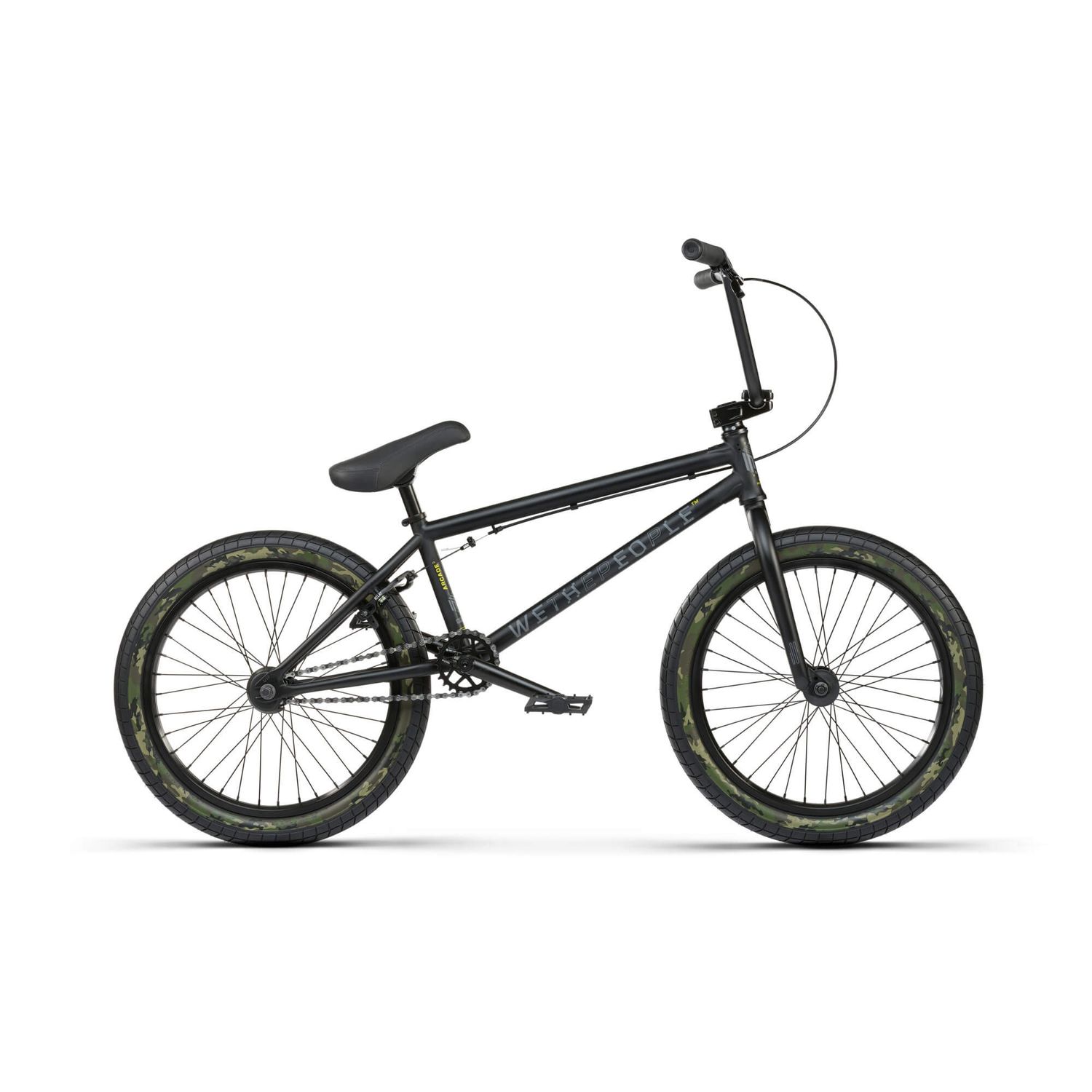We The People Arcade BMX Bike, COLOUR: Matte Black, SIZE: 21