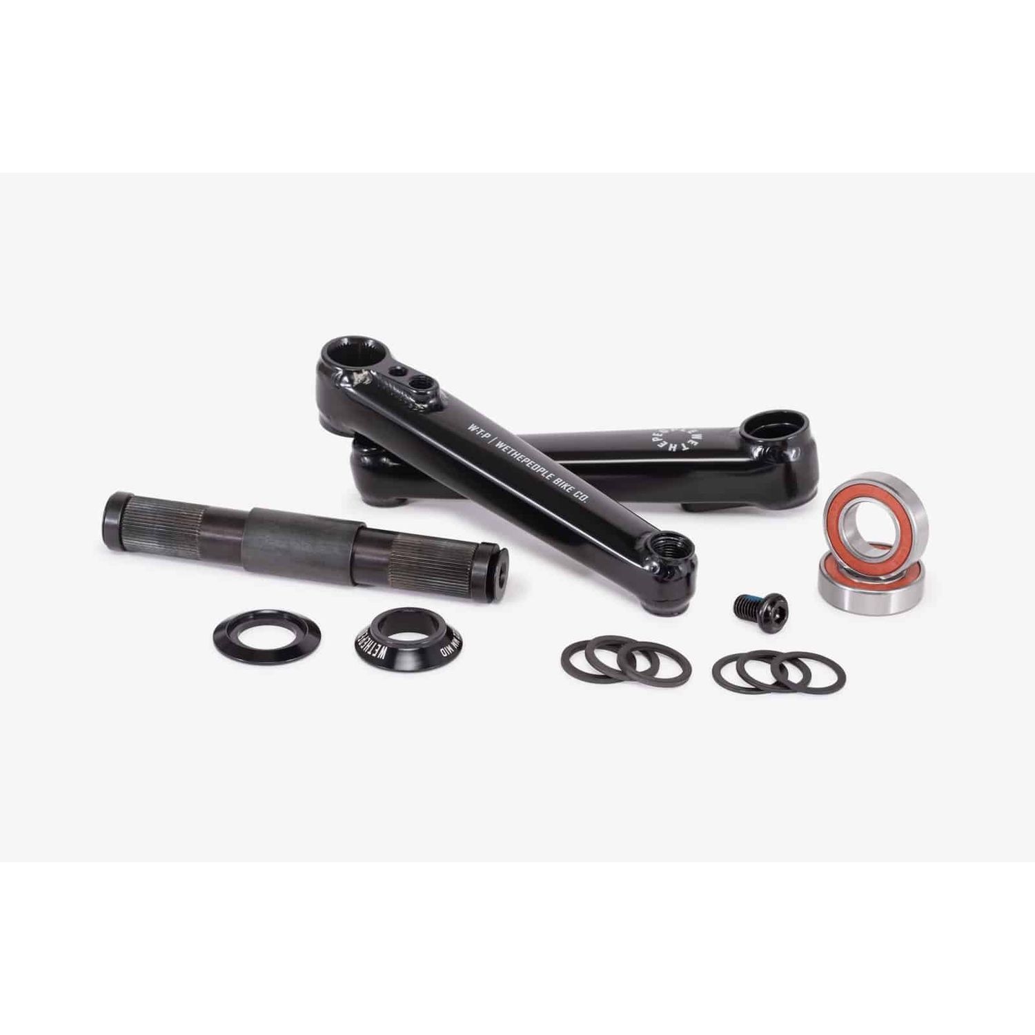 We The People Logic Crank - 165MM, COLOUR: Black, SIZE: 165mm