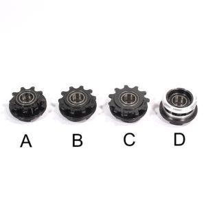 Profile Racing Cassette Chromoly Hub Driver (NO SPRINGS/PAWLS), Size: 9T