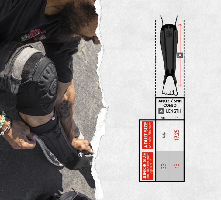 Shadow Invisa-Lite Shin/Ankle Combo