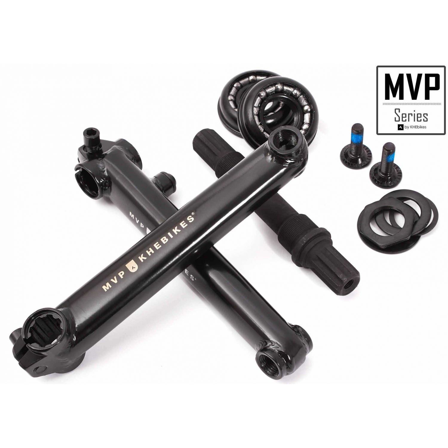 KHE MVP US BB Crankset, COLOUR: Black, SIZE: 170mm