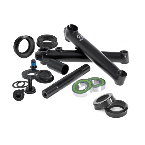 Salt Rookie Cranks (US MID BB), COLOUR: Black, SIZE: 175mm