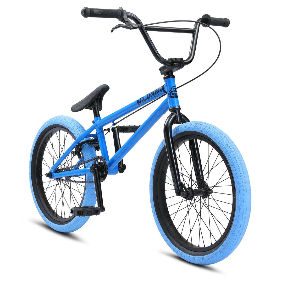 Se Bikes Wildman 19.5" BMX Bike, COLOUR: Blue, SIZE: 19.5