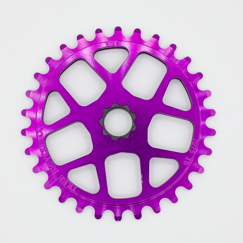 Tree Bicycle Co Lite Splined Sprocket, COLOUR: Ultraviolet, SIZE: 30T