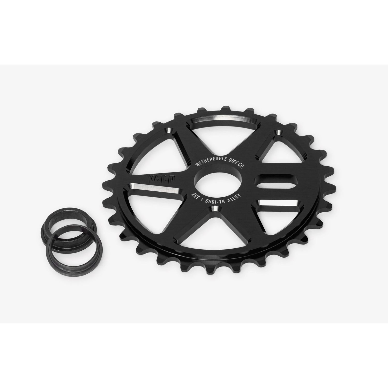 We The People Logic Sprocket, COLOUR: Black, SIZE: 28T
