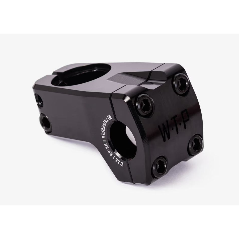 We The People Logic Front Load Oversize Stem, COLOUR: Black, SIZE: 25.4mm