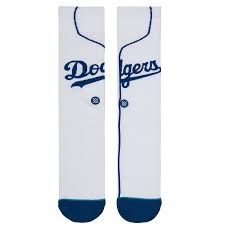 Stance Dodgers Home Socks, Size: Large/9-12