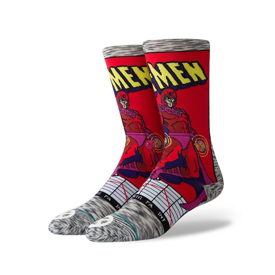 Stance Magneto X-Men Socks, Size: 6-8.5