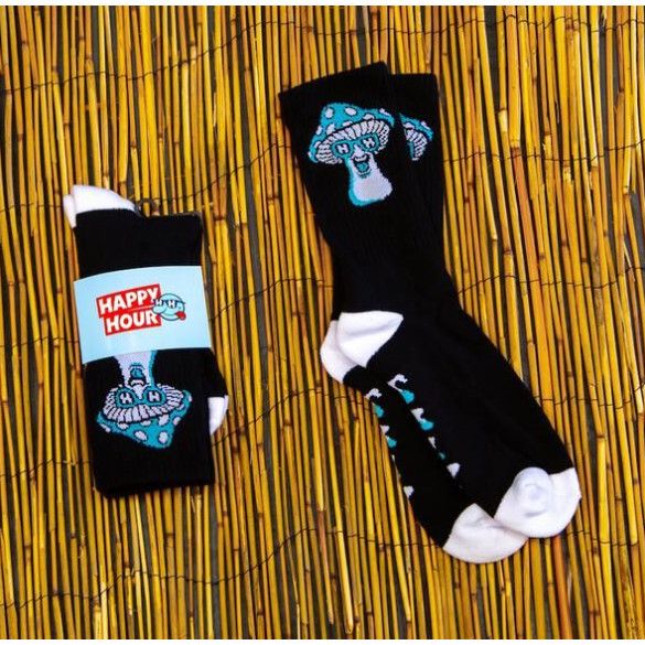 Happy Hour Shroom Socks, Size: One size fits most