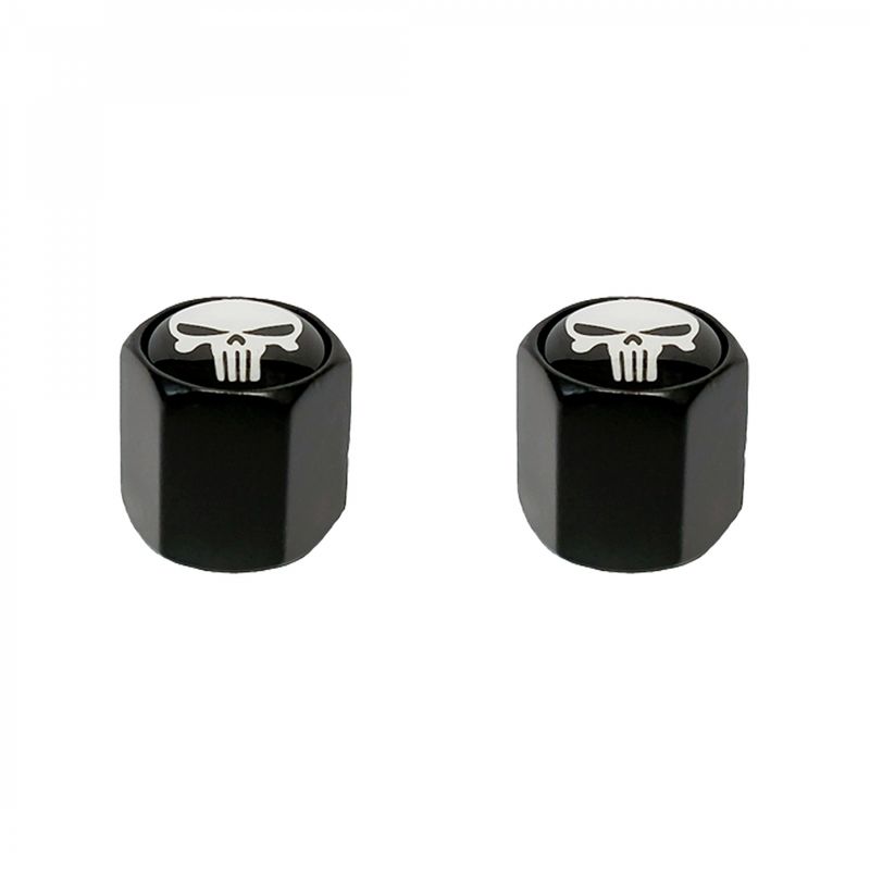 Triktopz Block Skull Valve Caps