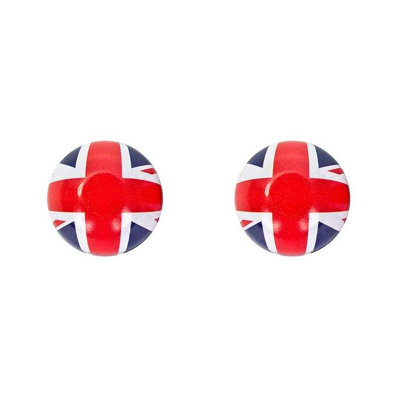 Tricktopz UK Flag Valve Caps
