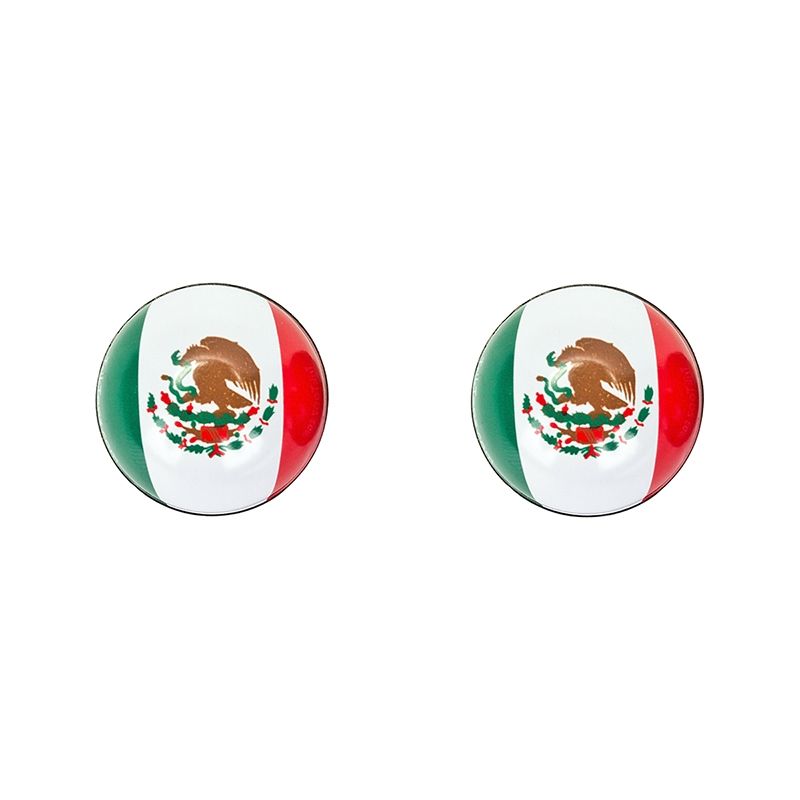 Triktopz Mexico Flag Valve Caps