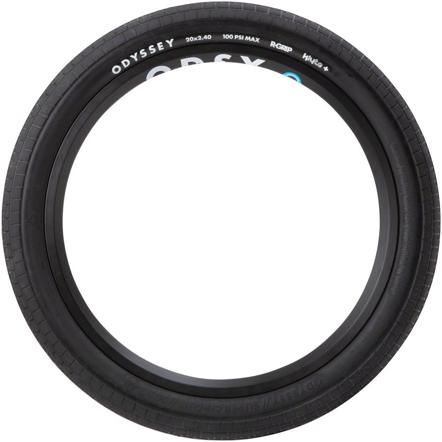 Odyssey Super Circuit Tire - 20 x 2.4, Clincher, Folding, Black