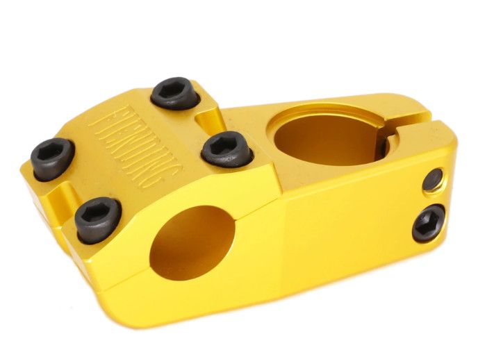 Fiend Mills Topload Stem, Color: Gold