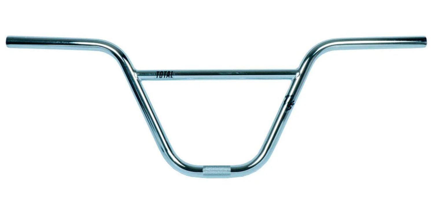 Total BMX TWS 2 Bar, Color: Chrome, Size: 9"