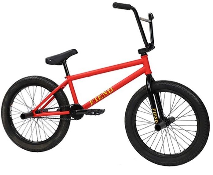 Fiend Type A BMX Bike, COLOUR: Flat Bright Red, SIZE: 21"