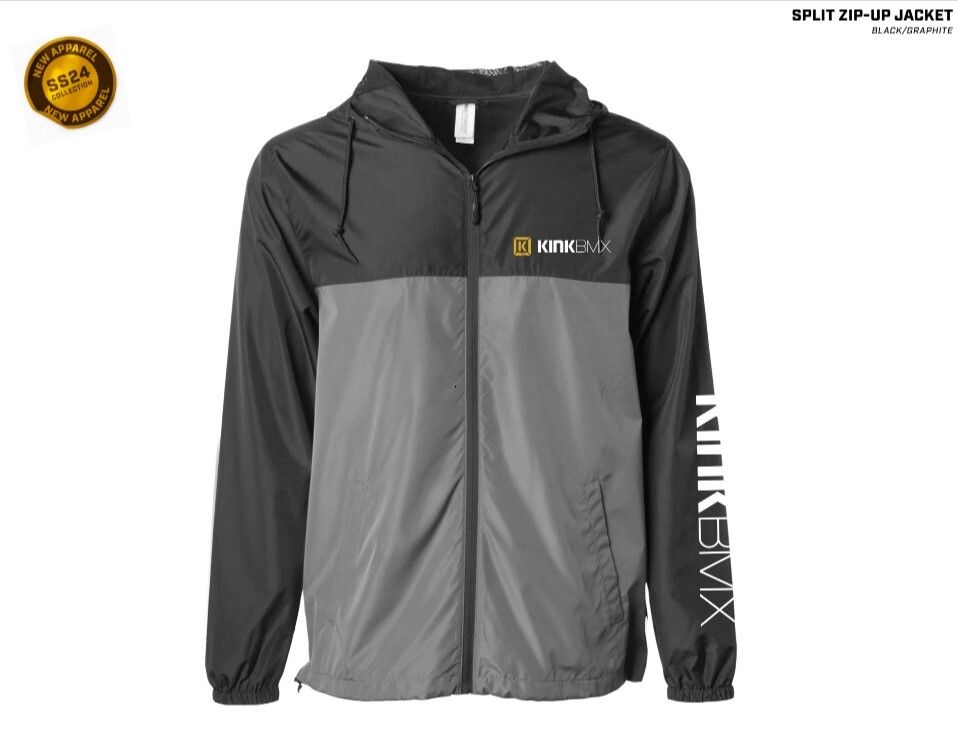Manteau Kink Split, Color: Black/Graphite, Size: Medium