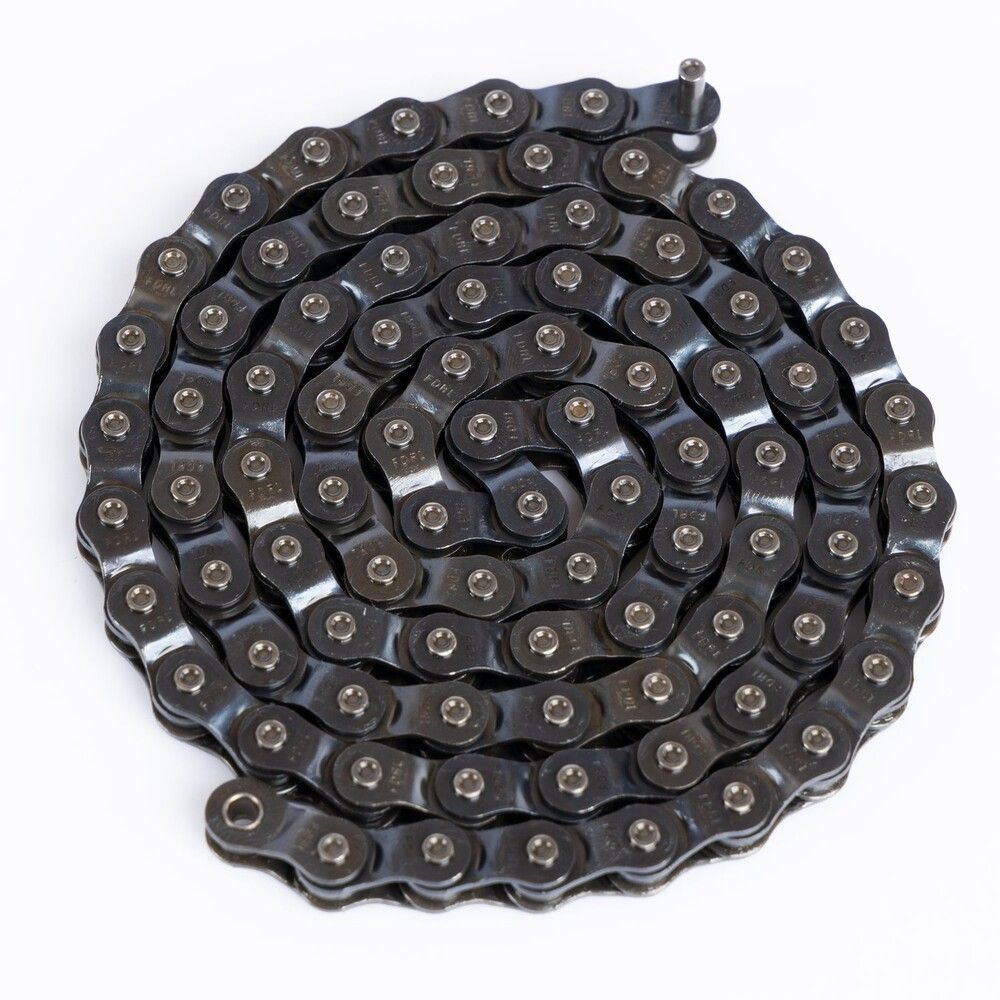 Federal Half-link Chain, Color: Black