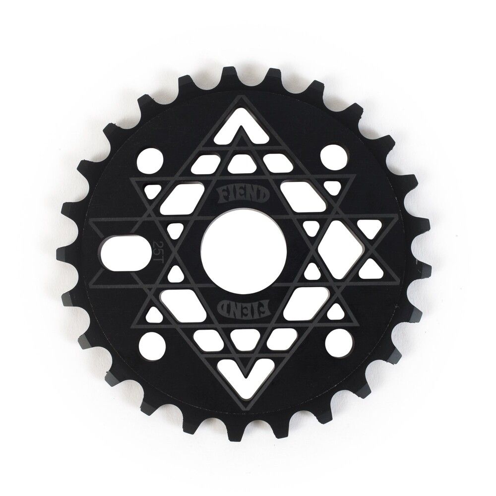 Fiend Palmere Sprocket, Color: Black, Size: 25T