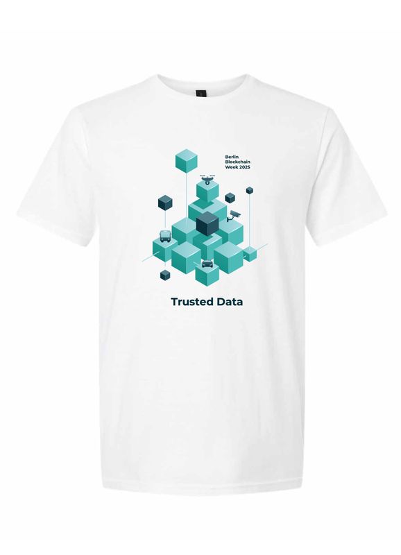 Trusted Data – Berlin Blockchain Week 2025 Collective T-Shirt