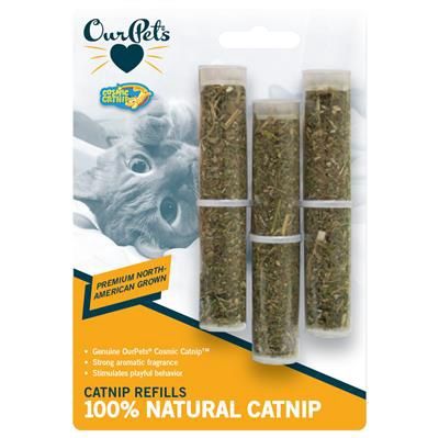 Our Pets Catnip, 3-Pack Refill Tubes