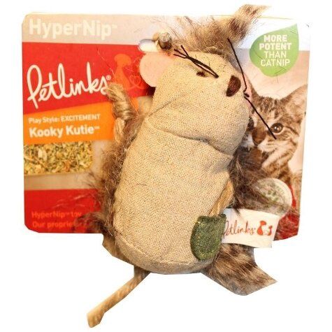 Petlinks HyperNip Catnip Cat Toys, Kooky Kutie