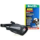 BestFit Mesh Muzzle Black 02 4" snout