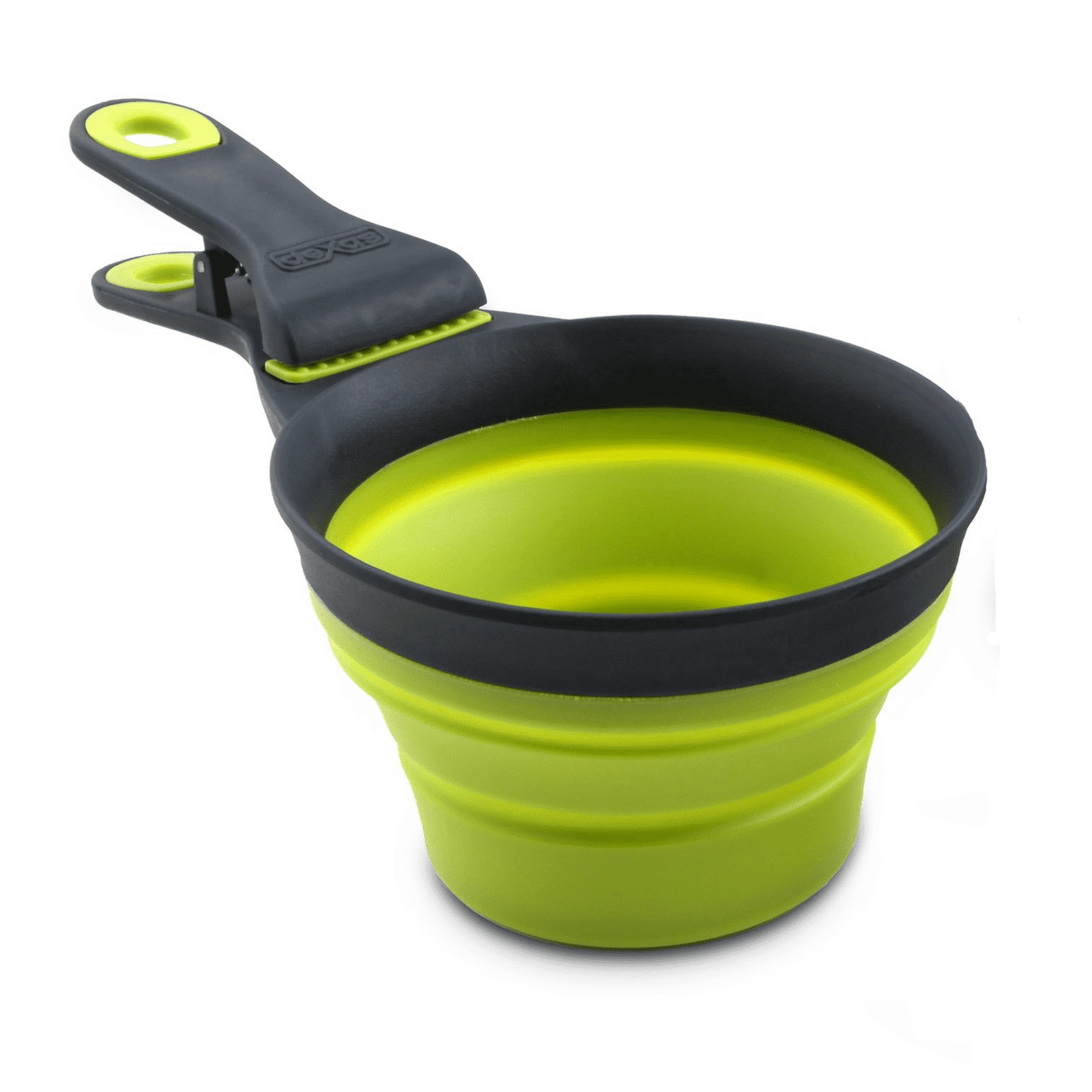 Dexas Popware Collapsible KlipScoop Green 2Cup 16 oz for Pets