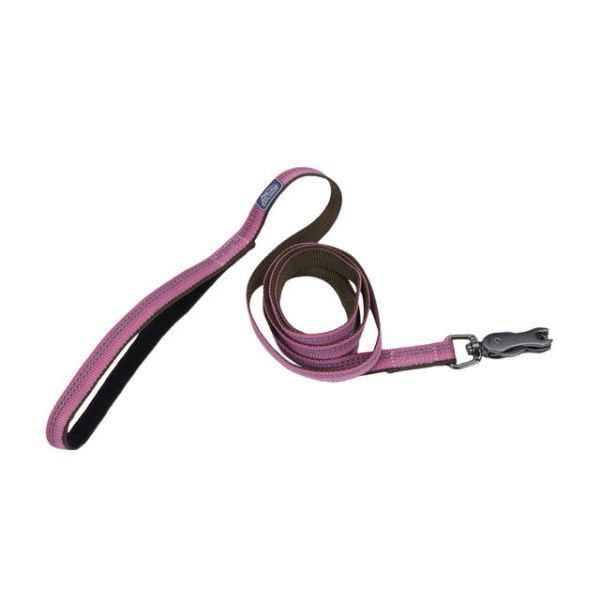 K9 Explorer Refl Leash w/Snap Rosebud 5/8"x6'