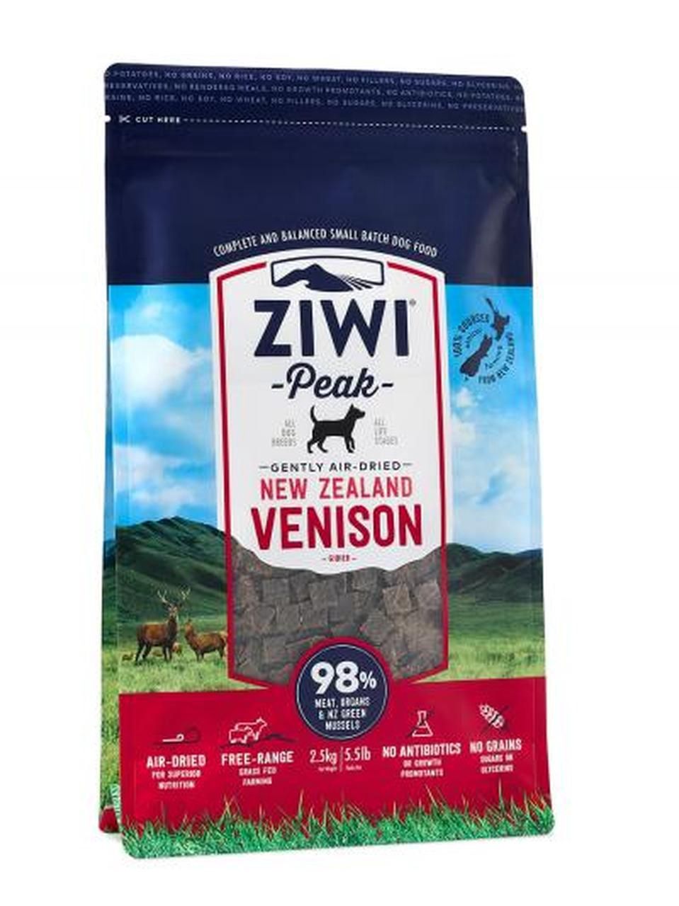Ziwi Peak Air-Dried Venison Dog Food - 16oz