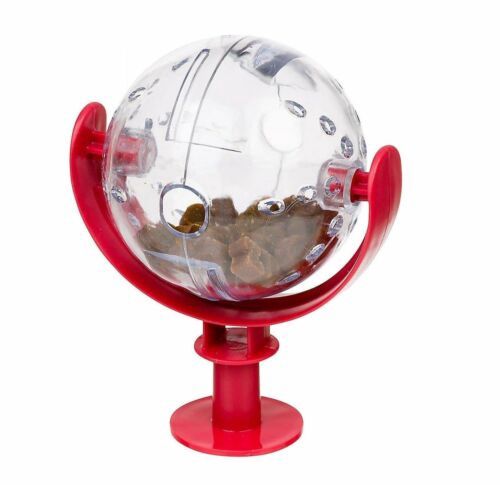 Bergan Turbo Treat Ball-Red Multi-Colored