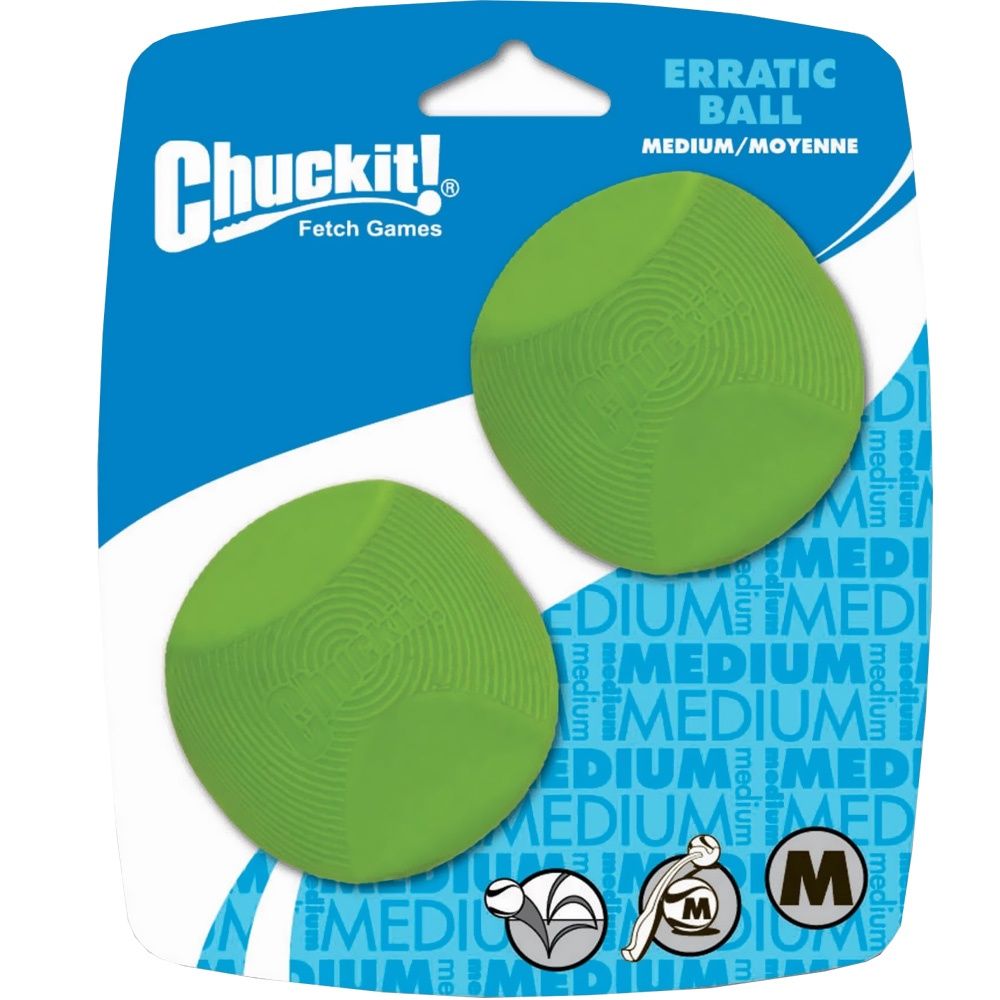 Chuckit! Erratic Ball Medium 2PK
