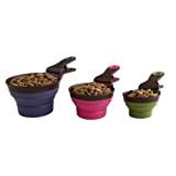 Dexas Popware Collapsible KlipScoop Purple 1/2cup 4 oz