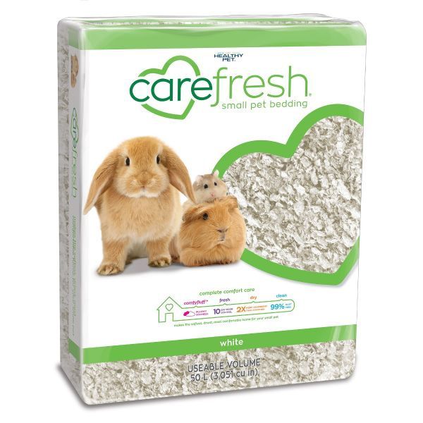 Carefresh white small pet bedding - 50L