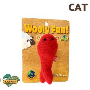 Amazing Wooly Fun Feather Barrel Large Cat Toy