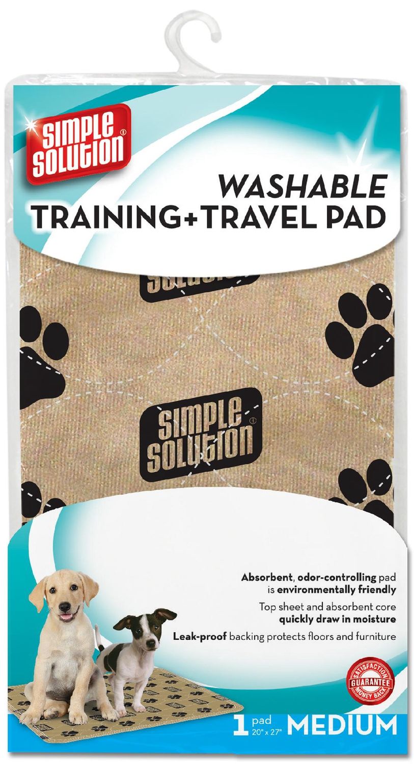 Simple Solutions Washable Training and Travel Pad, Medium