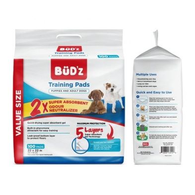 Budz Training Pads - 100ct