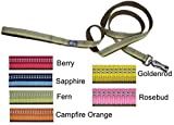 K9 Explorer Refl Leash w/Snap Goldenrod 5/8"x6'