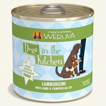 Weruva Dogs in the Kitchen, Lamburgini with Lamb &amp; Pumpkin Au Jus Dog Food