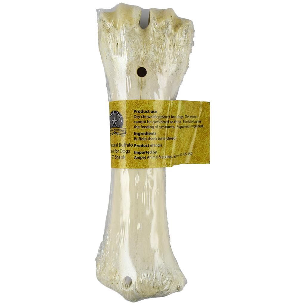Silver Spur - Buffalo White Shank Bone - (7"-9")