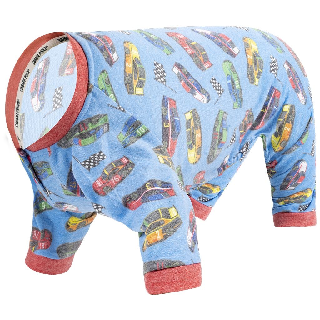 Canada Pooch - Jersey Onesie Racing Car 8"