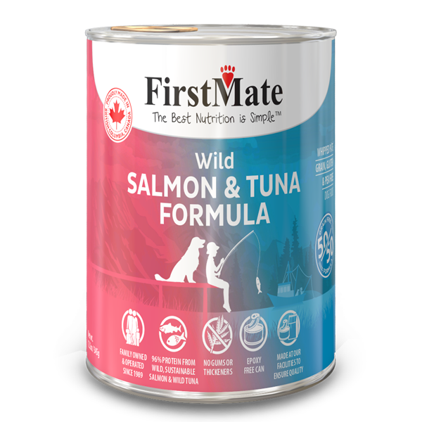 FirstMate - Wild Salmon &amp; Tuna Formula Dog Food - 345g