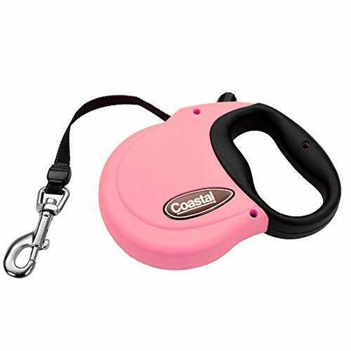 Power Walker 16' Retractable Dog Leash Large-Pink