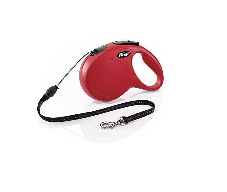 Flexi Classic Long 3 Retractable Tape Leash Red &amp; Blue 26 Ft.